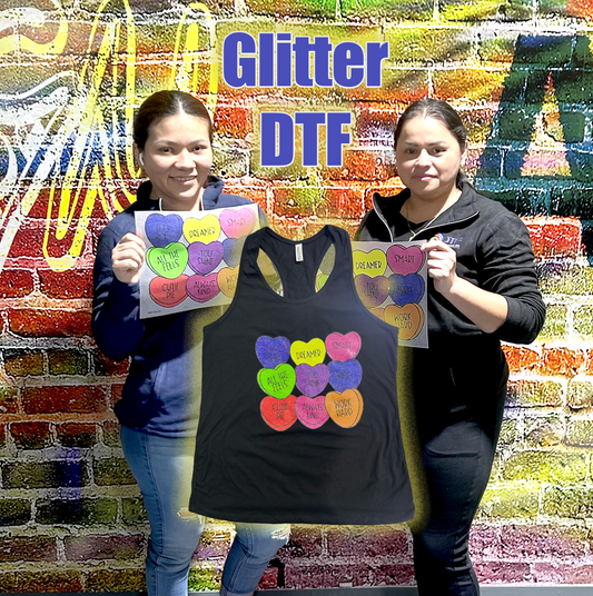 Glitter DTF Gang Sheets